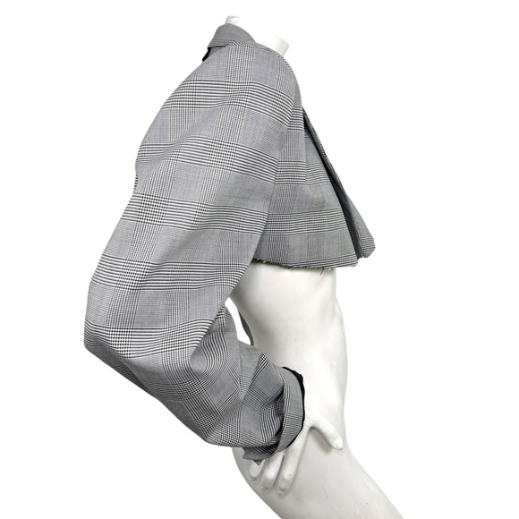 Vetements Cropped Plaid Blazer Garderobe Oversized S - Picture 3 of 11